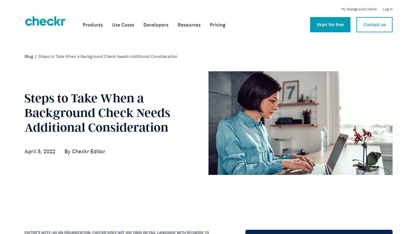 What Happens If You “Fail” a Background Check? | Checkr Blog